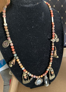 Hand Made Theme  Necklace